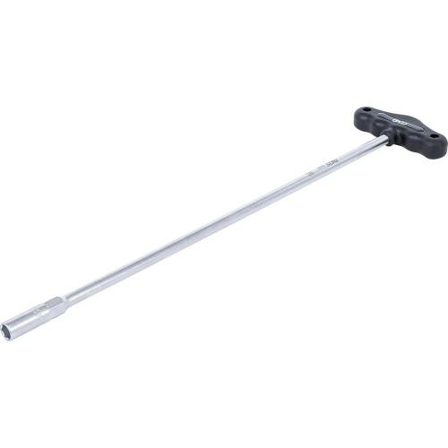 Clé à Douille en T 10 mm - L. 430 mm - Six Pans, Acier Résistant - Prise Ferme et Confort d Utilisation - D-Work