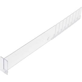 Séparateur en Plastique Transparent 285/480x60 mm - Léger et Pratique - BGS