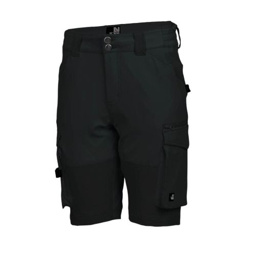 Bermuda de Travail Femme - Taille 36 - Noir - Résistant et Confortable - NINE WORTHS