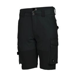 Bermuda de Travail Femme - Taille 38 - Noir - Résistant et Confortable - NINE WORTHS