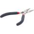 Pince à Becs Fins Droite 120 mm - Acier, Ressort Intégré - Précision et Confort pour Électronique - BGS