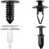 Assortiment Clips de Fixation Auto 415 pcs - Compatible Mazda, GM, Chrysler, Nissan - Fixation Fiable et Polyvalente - BGS