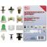 Assortiment Clips de Fixation Automobiles Audi VW - 160 pcs - Plastique Résistant - Fixation Fiable et Pratique - D-Work