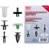 Assortiment Clips de Fixation Automobiles BMW VW - 290 Pièces - Plastique Résistant - Fixation Sécurisée et Pratique - BGS