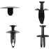 Assortiment Clips de Fixation Auto 415 pcs - Compatible Mazda, GM, Chrysler, Nissan - Fixation Fiable et Polyvalente - D-Work