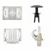 Assortiment Clips de Fixation Automobiles Audi VW - 160 pcs - Plastique Résistant - Fixation Fiable et Pratique - D-Work