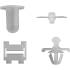 Assortiment Clips de Fixation Automobiles Mercedes-Benz - 270 pcs - Plastique Résistant - Fixation Fiable et Durable - D-Work