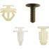 Assortiment Clips de Fixation Automobiles Peugeot Citroën - 345 pcs - Plastique Résistant - Fixation Fiable et Pratiq - D-Work