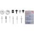 Assortiment Clips de Fixation Auto 400 pcs - Pour Audi, VW, Toyota, Mercedes-Benz, BMW - Polyvalent et Résistant - D-Work