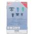 Assortiment Clips de Fixation Automobiles Opel - 300 Pièces - Plastique Résistant - Fixation Fiable et Durable - BGS