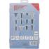 Assortiment Clips Arbre de Noël 340 pcs - Pour GM, VW, Chrysler, BMW, Nissan, Ford - Fixation Rapide et Polyvalente - BGS