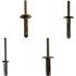 Assortiment de Rivets Plastiques 235 pièces - Pour GM, BMW, Chrysler, VW, Ford - Fixation Durable et Polyvalente - BGS
