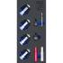 Insert de Servante d Atelier 1/3 - Kit d'Outils Montage Support Capteurs Stationnement - Pratique et Complet - D-Work