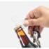 Porte-clé et Ouvre-bouteilles - 4,1x2,2x7,8 cm - Acier, Pratique et Compact - 91022 - BGS