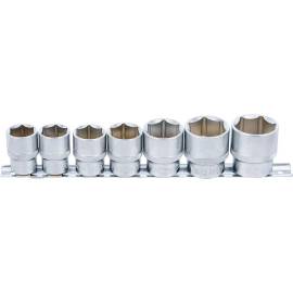 Jeu de Douilles Six Pans 12,5 mm (1/2) 20-32 mm - 7 pcs - Acier Résistant et Précision Professionnelle - D-Work