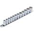 Jeu de Douilles 12 pcs 8-19 mm - Douze Pans, 10 mm (3/8) - Polyvalent et Pratique pour Mécanique - D-Work