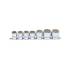 Jeu de Douilles 1/2 7 pcs 20-32 mm - Acier, Douze Pans - Polyvalence et Précision, Pro - D-Work