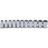Jeu de Douilles Six Pans 1/2 10-21 mm - 11 Pièces - Acier Résistant et Précis - - BGS