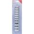 Jeu de Douilles Six Pans 1/2 10-21 mm - 11 pcs - Acier Résistant et Précis - Pro - D-Work