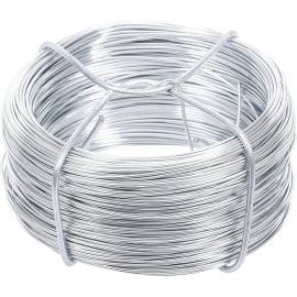 Fil de Fer Zingué 50 m x 0,7 mm - Résistant et Polyvalent - BGS