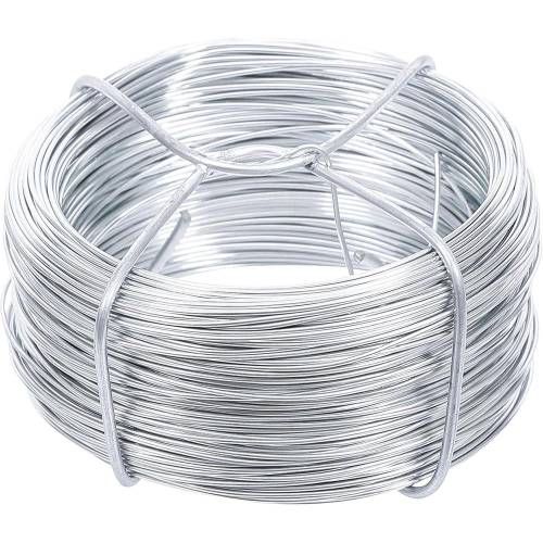 Fil de Fer Zingué 50 m x 0,7 mm - Résistant et Polyvalent - BGS
