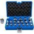 Jeu de Douilles Six Pans 19 pcs 8-32 mm - 12,5 mm (1/2) - Acier Résistant - Polyvalence et Précision - D-Work