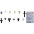 Assortiment Clips de Fixation Automobiles Mitsubishi - 370 pcs - Plastique Résistant - Fixation Fiable et Durable - D-Work