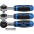 Cliquet Traversant 6,3 mm (1/4) Précision et Robustesse pour Outillage, Acier, Zones Difficiles - D-Work