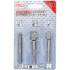 Jeu d Adaptateurs à Bascule de Perceuse 6,3 mm (1/4) - 3 pcs - Compatibilité et Praticité, Acier - D-Work