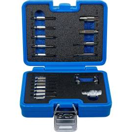 Jeu de Tournevis 19 pcs - Six Pans Femelle 1,5-10 mm, Profil Torx T10-T55 - Précision et Polyvalence - D-Work
