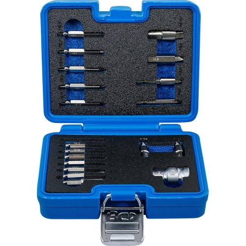 Jeu de Tournevis 19 pièces - Six Pans Femelle 1,5-10 mm, Profil Torx T10-T55 - Précision et Polyvalence - BGS