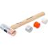 Maillet avec Tête Interchangeable Ø35 mm - Manche Hickory - Précision et Confort d Utilisation - BGS