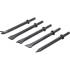 Jeu de Burins pour Burineur - 5 Pièces - Acier Durable - Performance et Précision - BGS