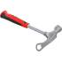 Marteau 9181 - 24x11,2x3,5 cm - Poignée Ergonomique, Acier Résistant - Usage Bâtiment et Bricolage - BGS