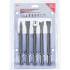 Jeu de Burins pour Burineur - 5 pcs - Acier Durable - Performance et Précision, Pro - D-Work