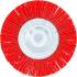 Brosse Plate Nylon 100 mm - Tige 6 mm - Résistante et Polyvalente pour Nettoyage - D-Work