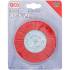 Brosse Plate Nylon 100 mm - Tige 6 mm - Résistante et Polyvalente pour Nettoyage - BGS