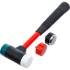 Jeu de Maillets à Tête Interchangeable Ø38 mm - Manche en Fibres de Verre - Polyvalence et Durabilité - BGS