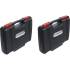 Coffret de Douilles 174 pcs - 6,3 mm (1/4) et 12,5 mm (1/2) - Acier Résistant - Ensemble Complet pour Bricolage et Mé - D-Work