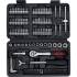 Coffret de Douilles 6,3 mm (1/4) 130 pcs - Acier Résistant - Polyvalence et Praticité, Pro - D-Work