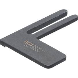 Outil de Fixation d Arbre Différentiel BMW - Dimensions 12,3x1,3x12,6 cm - Acier Robuste - Montage Précis et Sécurisé - BGS
