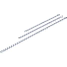 Jeu de Rallonges 10 mm (3/8 ) 375/450/600 mm - 3 Pièces - Acier Résistant - Extension et Accessibilité Faciles - BGS