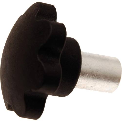 Poignée Rotative avec Filetage Femelle - 76x61x120 mm - Compatible Art. 9234, 9235 - Prise Ergonomique et Fixation Sécuris - BGS