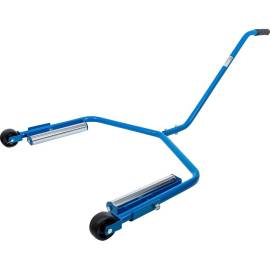 Chariot pour Pneus Camion - 66,5x9x73,5 cm - Acier Robuste, Roues Maniables - Transport Facilité et Sécurisé - BGS