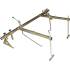 Support Moteur 4 Points 510-845 mm - Capacité 315 kg - Solide et Stable, Acier, Pro - D-Work