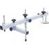 Support Moteur 4 Points 510-845 mm - Capacité 315 kg - Solide et Stable, Acier, Pro - D-Work