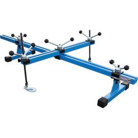 Support Moteur avec Traverse Transversale 400-1400 mm - Capacité 500 kg - Réglable et Robuste, Acier - D-Work