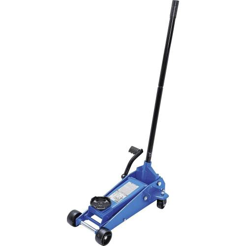 Cric Rouleur Hydraulique 3T - Pédale de Levage Rapide - Robuste et Pratique, Acier, Pro - D-Work