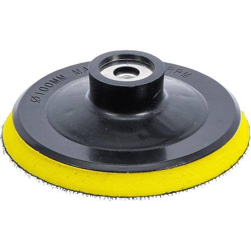 Disque de Polissage à Prise Autogrippante Ø100 mm - Compatible Art. 9259 - Finition Précise et Rapide - BGS