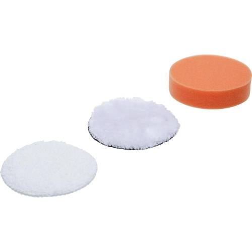 Capots de Polissage D.100 mm - Lot de 3 pcs - Compatible Art. 9259 - Finition Professionnelle, Plastique - D-Work